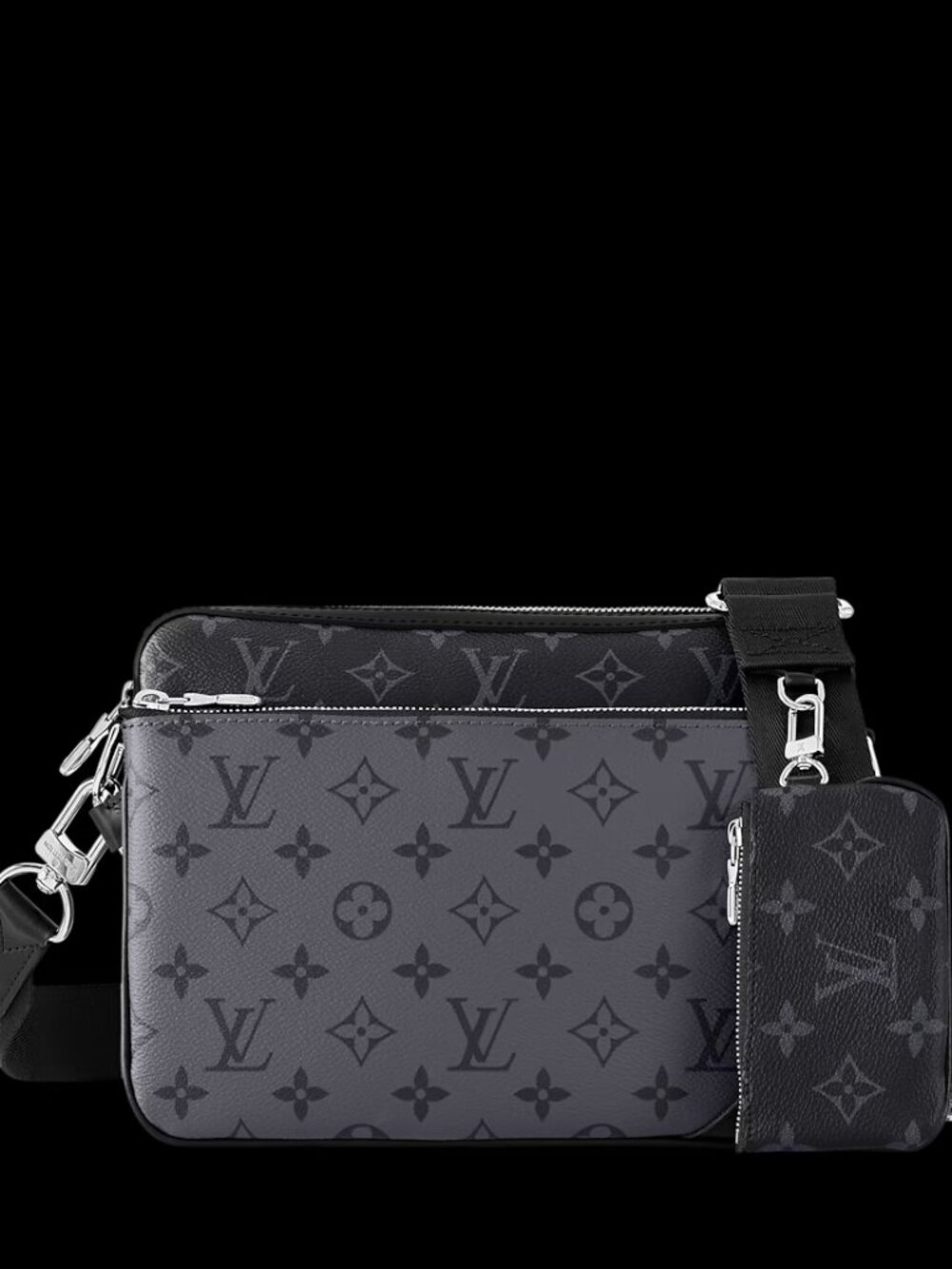 Louis Vuitton Trio Messenger NWT Monogram Eclipse